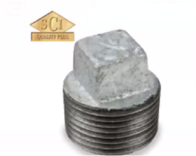 PLUG SQ HEAD 1" GALV