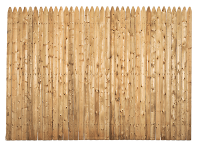 FENCE 6X8 4"PT STOCKADEPT