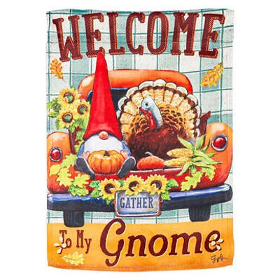 Welcome Gnome Truck Flag