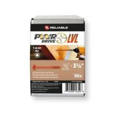 1/4x3" Structural Screws 50pc