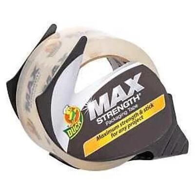 Heavy-Duty Clear Shipping Tape – 38 yd × 1.9 in – Max Strength by Duck