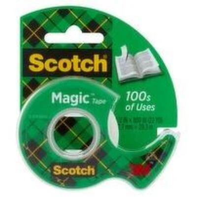 1/2x800" Transparent Scotch Tape