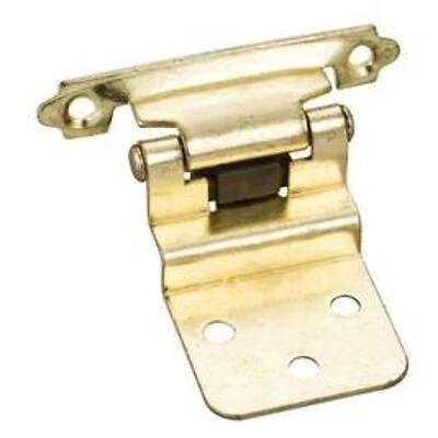 Polished Brass Flush Hinge Pair – 4‑5×5⁄8 in Low‑Profile Hardware