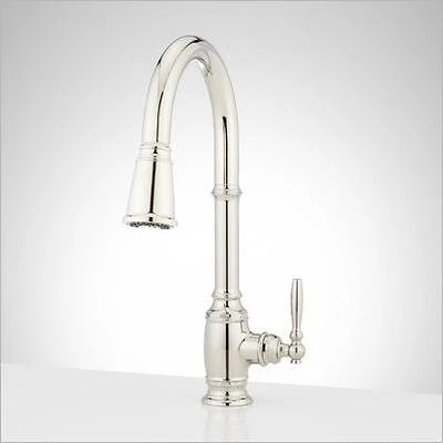 PULL DWN KITCH FAUCET BR NICKEL