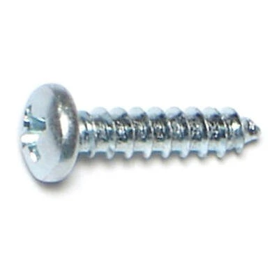Fasteners Pan Phillips Sheet Metal Screws 6 X 5/8 Inch