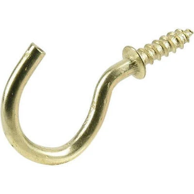 HOOK CUP 1" BRASS  851853