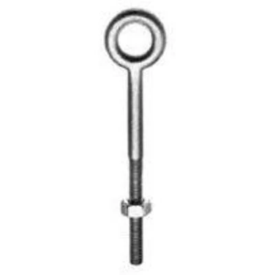 1/2 Inch X 10 Inch Zinc Eye Bolt - Heavy Duty Fastening Solution
