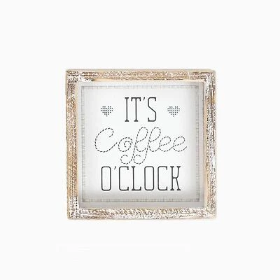 Wood Coffee Sign 4.75" 52891