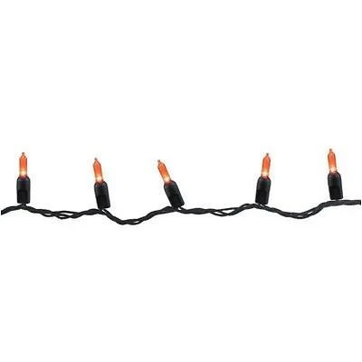 100 MINI ORANGE LIGHTS