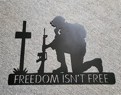Metal Freedom Isn't Free Sign