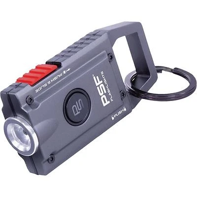 Compact 120dB Personal Alarm with 500‑Lumen Rechargeable Keychain Flashlight – Ultimate Safety Companion