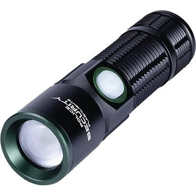 USB‑Rechargeable 550‑Lumen Police‑Grade Car Flashlight – Compact Emergency Light