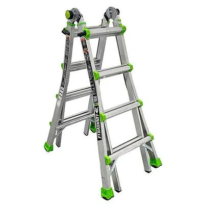 Louisville Multi‑Position Ladder – 16‑Step, 18‑ft Reach, 300 lb Capacity, Aluminum, Type IA