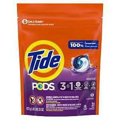 Tide PODS Ocean Mist Super‑Concentrated 3‑in‑1 Laundry Detergent Pods
