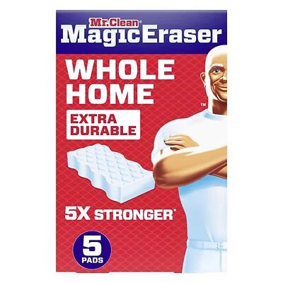 Mr. Clean 80867464 Magic Eraser, Non-Scratch, 5 Pack