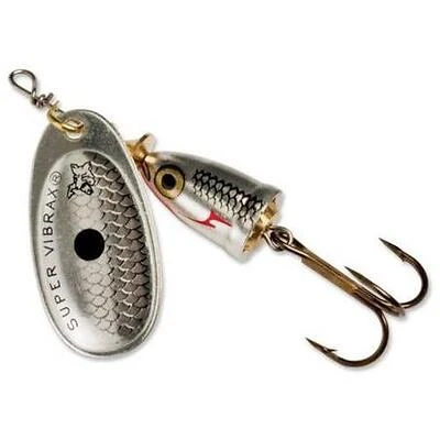 Rapala Blue Fox Classic Vibrax 1/4 oz Spinner, Gold Shiner