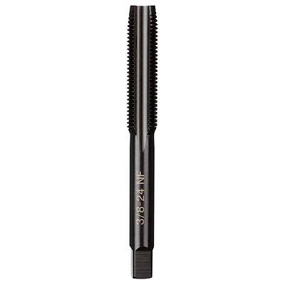 Milwaukee 49-57-5151 3/8-24 Fine Thread Straight Flute Plug Tap, HCS, Black Oxide