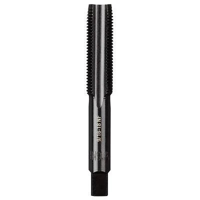 Milwaukee 49-57-5168 Straight Flute Plug Tap, 9/16-18 Fine Thread, HCS Black-Oxide