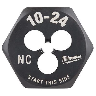Milwaukee 49-57-5325 Hex Threading Die, 10-24 NC HCS