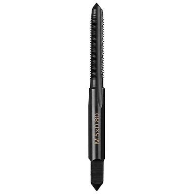 Milwaukee 49-57-5129 M5x0.8 Straight Flute Plug Tap, High-Carbon Steel