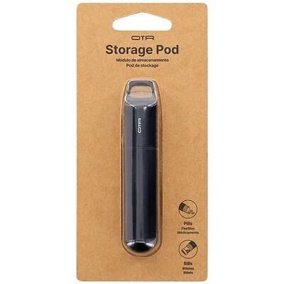 OTR 9986482 Black Aluminum Capsule Keyring