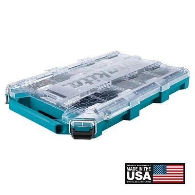 Makita Teal Deep Organizer – 15.25" x 3.35" x 23.48" Medium Storage Unit