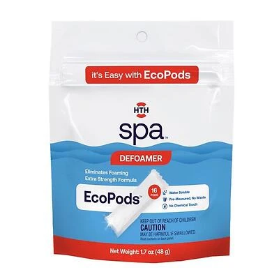HTH 86111 Spa Defoamer Pods, Eco-Friendly, 1 lb