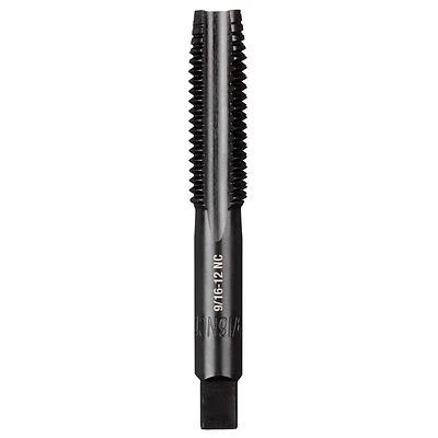 Milwaukee 49-57-5165 9/16-12 NC Straight Flute Plug Tap, 4-Flute HCS, 1.75 In.