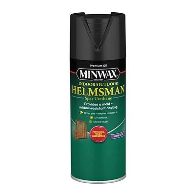 Minwax 342550000 Helmsman Satin Clear Spar Urethane, 11.5 Oz Aerosol
