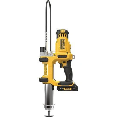 DEWALT 20V MAX Cordless Grease Gun Kit – 2‑Speed, 10,000 psi, 14.5 oz Cartridge, 47‑in Flexible Hose