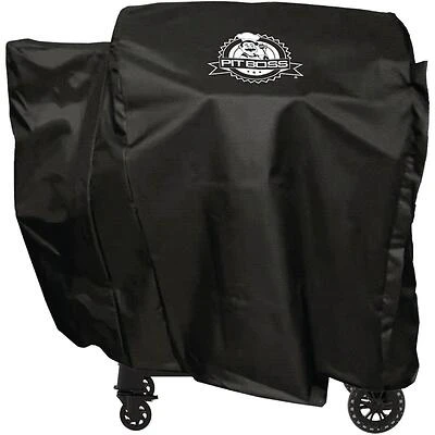 Heavy-Duty Polyester Grill Cover for Pit Boss – 44" W x 28" D x 47" H, UV‑Resistant PVC Backing