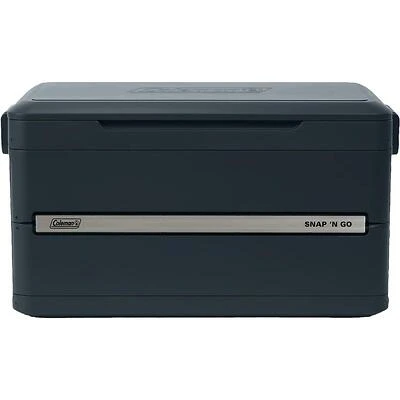 Coleman Snap‑N‑Go 55‑Quart Collapsible Hard Cooler – Polypropylene Mussel Finish, 64‑Hour Ice Retention