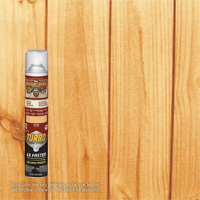 Turbo Spray Wood Stain – Natural Smooth Finish, 24 oz Aerosol