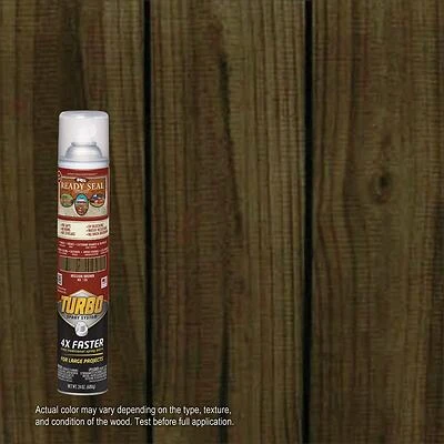 Turbo Spray Mission Brown Wood Stain – 24 oz Ready‑Seal Aerosol