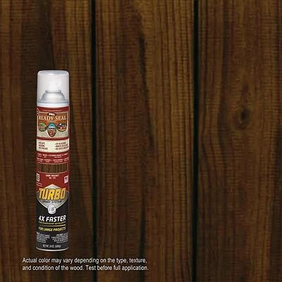 Ready Seal Turbo Spray Dark Walnut Wood Stain – 24 oz Smooth Finish