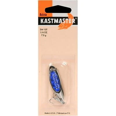 Acme Kastmaster Lure with Flash Tape, Chrome/Blue, 1/4-Ounce 553552 ACME TACKLE COMPANY