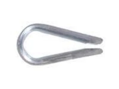FG 1/4‑Inch Wire Rope Thimble – Heavy‑Duty Steel
