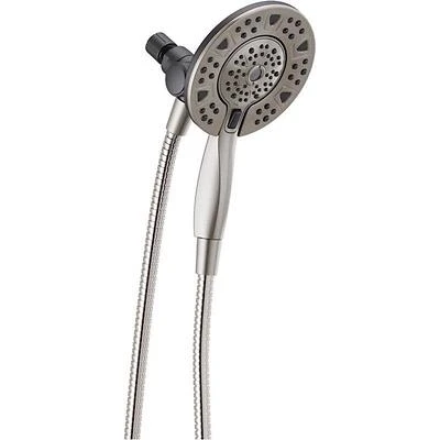 Delta Brushed Nickel 4-Setting Showerhead Combo – 1.75 GPM Water-Saving Design