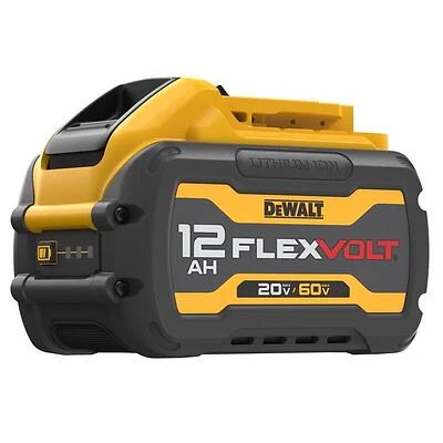 DEWALT FLEXVOLT 12 Ah 20V‑60V MAX Lithium‑Ion Battery – High‑Capacity Power for Professional Tools