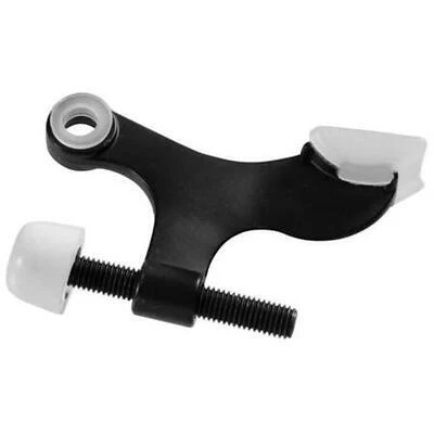 Hillman Builders Hardware 859351 Steel Hinge Pin Door Stop  Matte Black