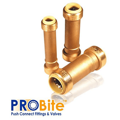 SLIP COUPLING,BRSS PUSH 1/2 LF