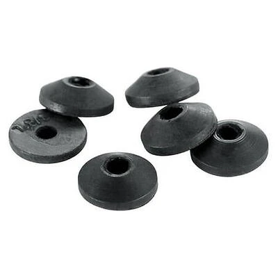 PlumbCraft 3/8 in. D Neoprene Rubber Beveled Faucet Washer 6 pk