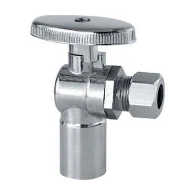 Waxman 7832800LF 0.5 C SWT x 0.37 OD x 0.25 in. Turn Angle Valve
