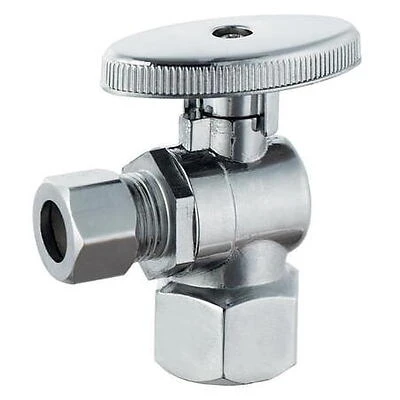 Waxman Consumer Group 7832700lf 1/2  Fip X 3/8  Lead Free Quarter Turn Angle Valve