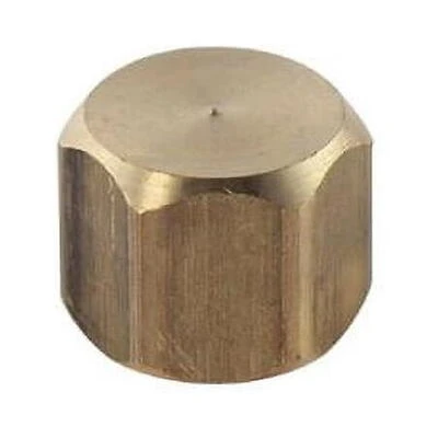Waxman 7349700LF 0.25 in. OD Brass Compression Cap