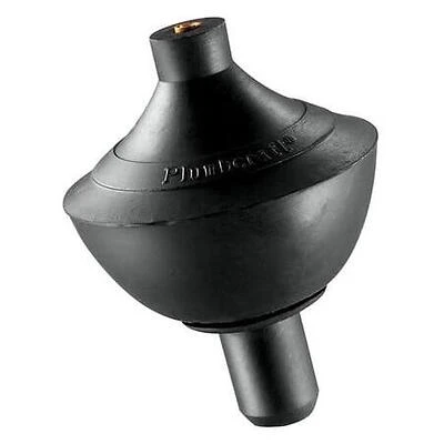 PlumbCraft Toilet Tank Ball Black Plastic