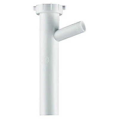 Plumb Craft Waxman 7670900N 1-1/2  x 8  White Dishwasher Tailpiece