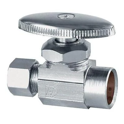 Waxman Consumer Products Group .50in. FIP x .44in. Low Lead Straight Valve 7330600