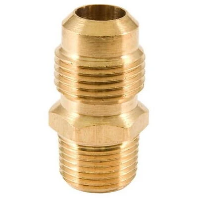 Waxman 7341900LF 0.5 in. OD x 0.38 in. Flare Male Adapter
