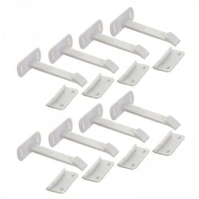 8‑Pack Latch Safety Adhesive – 1×2×3 in Heavy‑Duty Mounting Tape